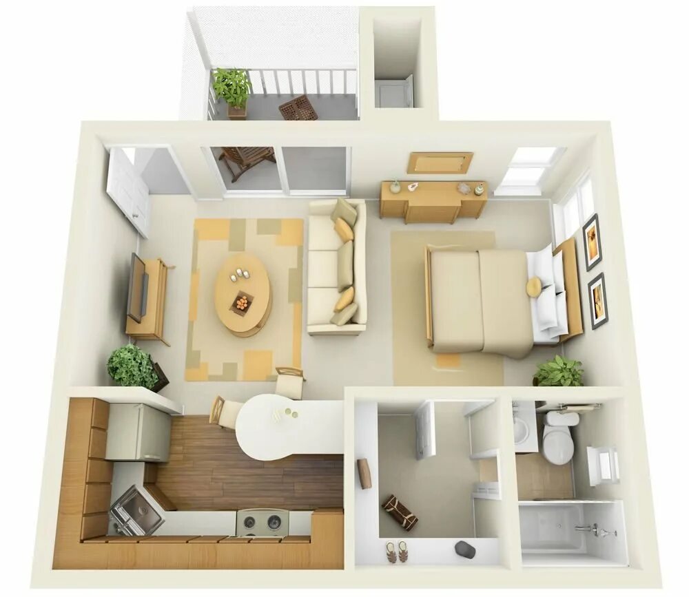 Планировка квартиры. Планировка однокомнатной кв. Однокомнатная квартира вид сверху. Планировка маленькой квартиры.
