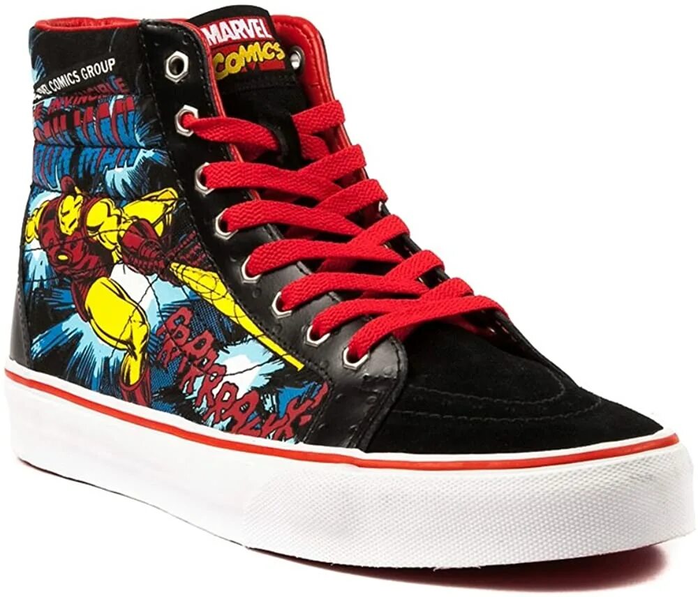 Vans sk8 Hi. Кеды vans Marvel. Sk8-Hi Shoe. Кроссовки марвел