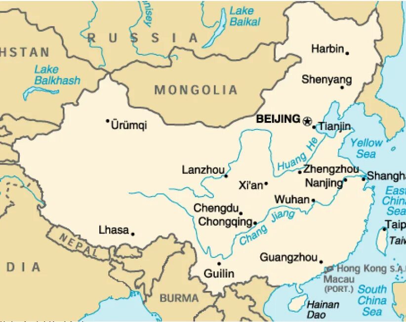 Китай между какими реками. Озера Китая на карте. Реки и озера Китая на карте. Реки Китая карта на китайском. Водная карта Китая.