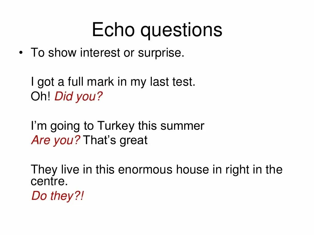 Вопрос эхо. Echo questions. Echo questions в английском. Эхо вопросы в английском языке. Reply questions в английском языке.