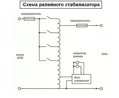 Схема стабилизатора