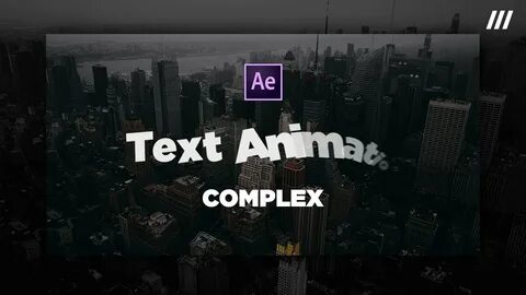 After effects text