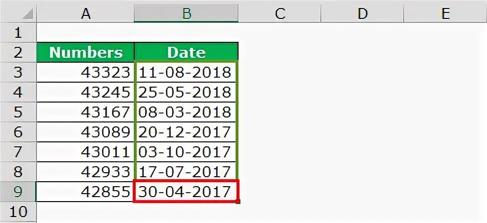Convert date