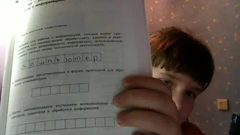 Впишите в клеточки названия