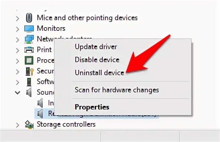 Disable device