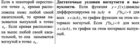 Достаточны еумловия выпуклости. Достаточное условие вогнутости. Достаточное условие выпуклости и вогнутости графика функции. Необходимое и достаточное условие выпуклости вогнутости. Достаточное условие вогнутости.