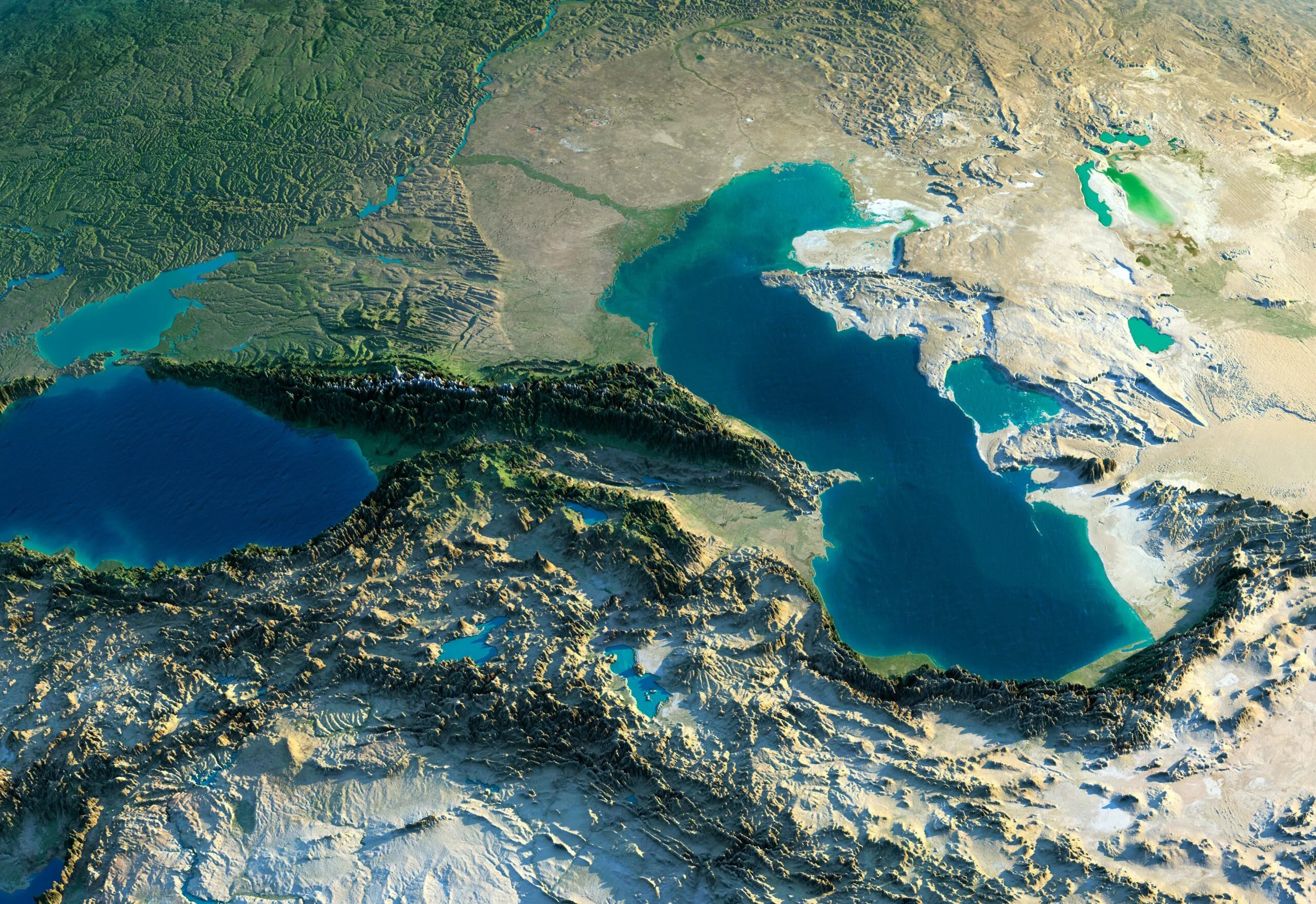 Самое большое озеро азии. Каспийское море космоснимок. Иран Каспийское море. Каспийское море Кавказ. Впадины Каспийского моря.