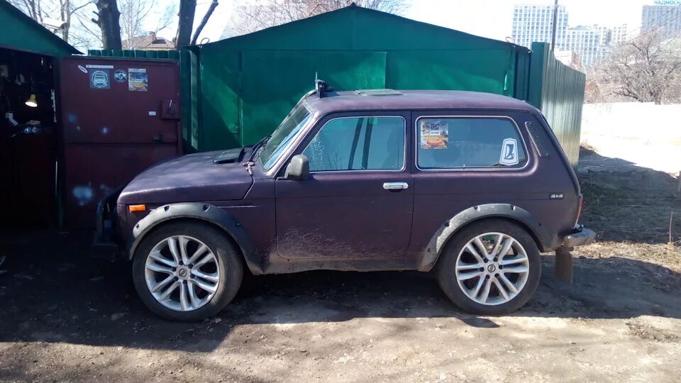 операция РАПТОР - Lada 4x4 3D, 1,7 л, 2002 года кузовной ремонт DRIVE2