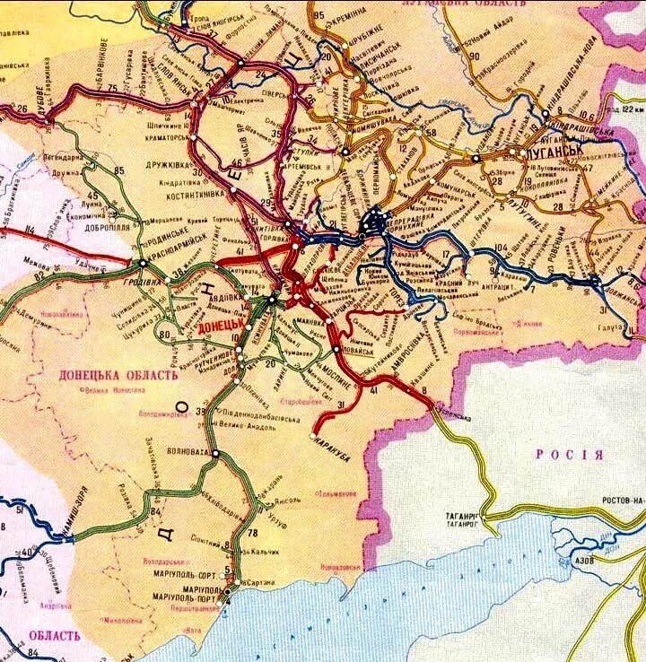 Карта дорог донецкой. Карта донецкой жд дороги. карта железных дорог донбасса. схема донецкой железной дороги. донецкая жд дорога карта.