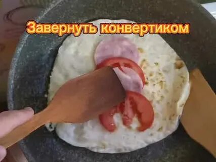 Быстрый завтрак лаваш с яйцом