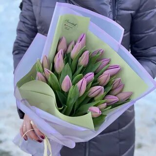 Упаковка тюльпанов