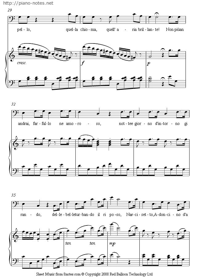 моцарт ария