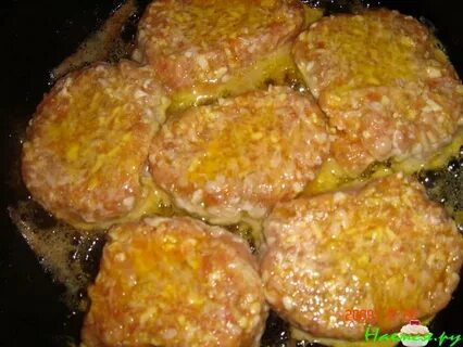 Медальоны из фарша в духовке