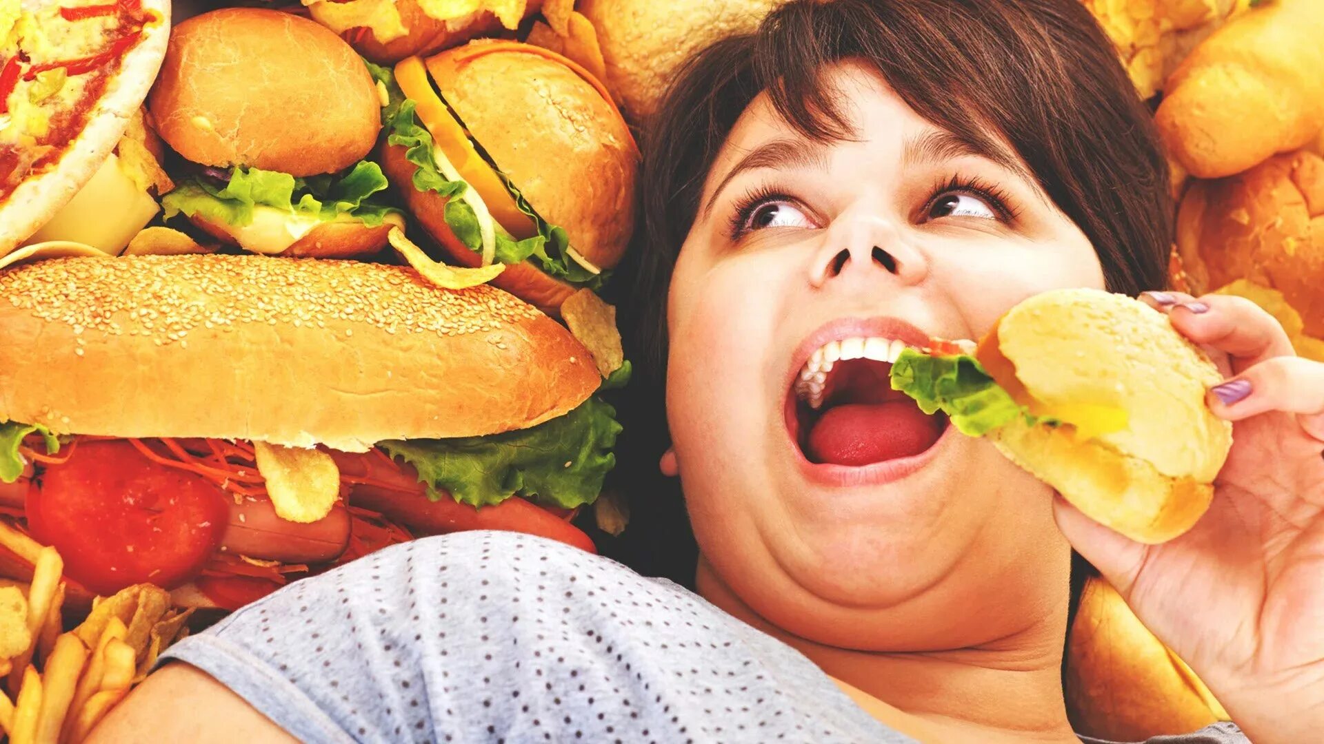 Eating race. Вредная еда. Неправильное питание. Неправильное питание и ожирение.