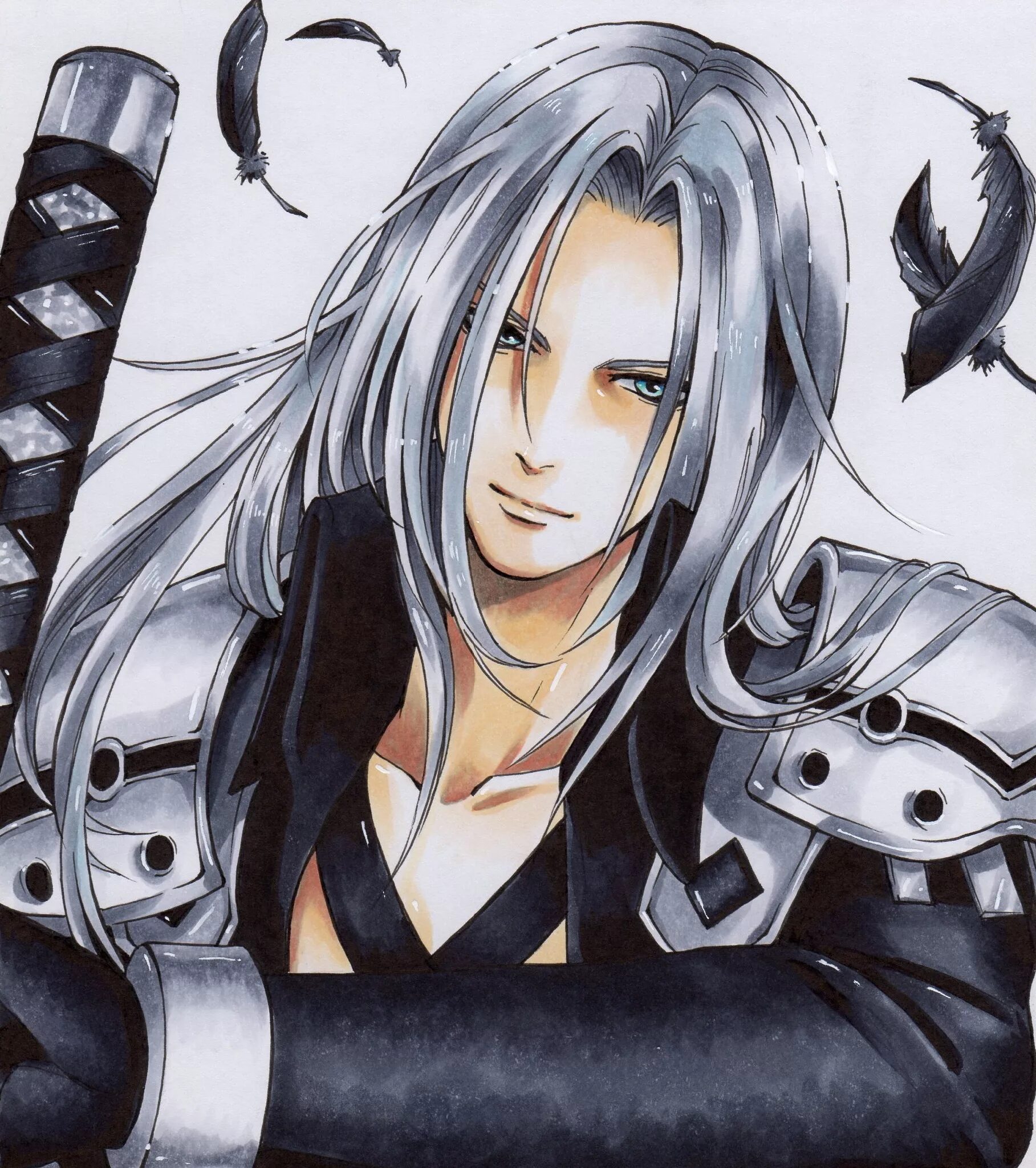 Сефирот. Sephiroth. сефирот final fantasy. последняя фантазия 7 сефирот. последняя фантазия аниме сефирот.