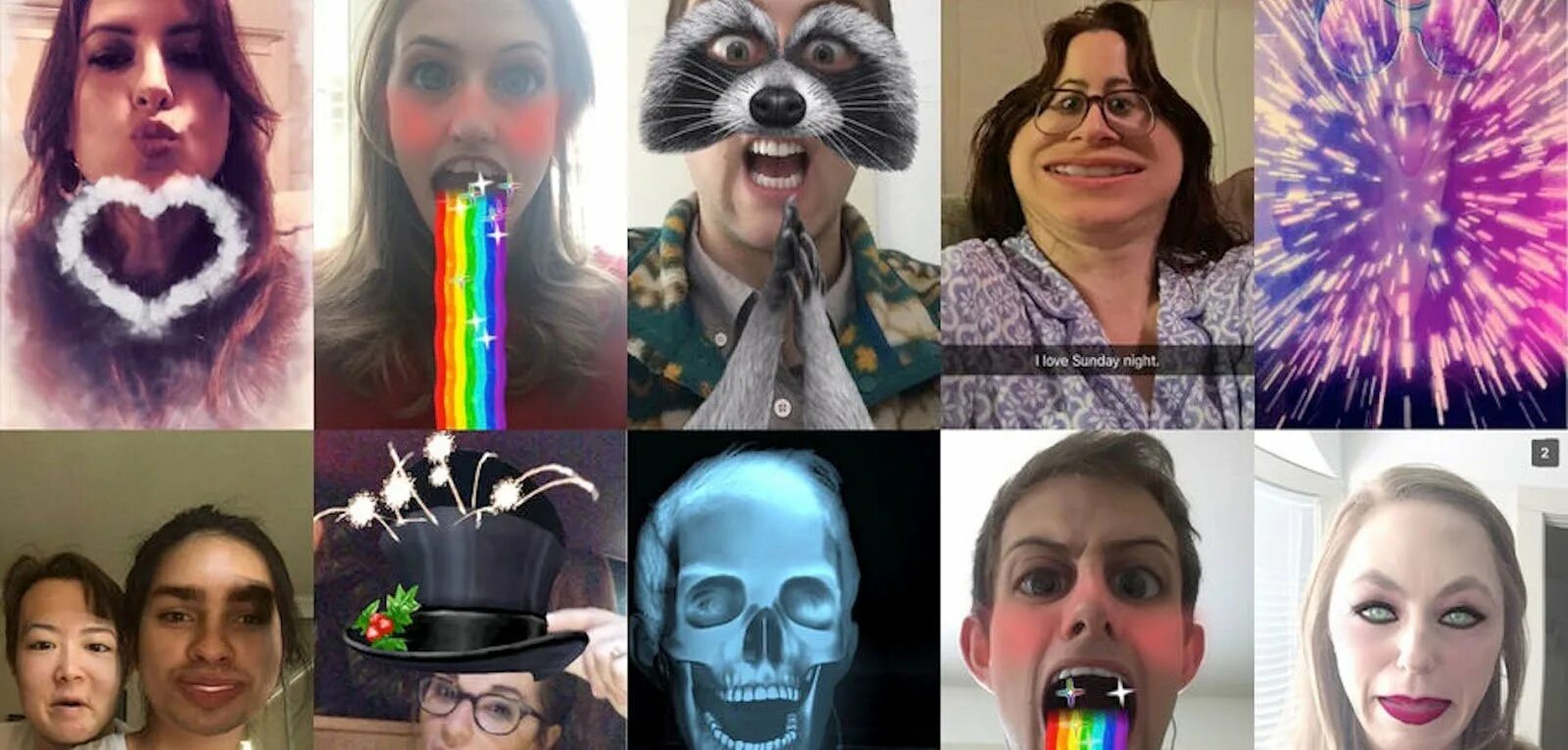 Snapchat линзы