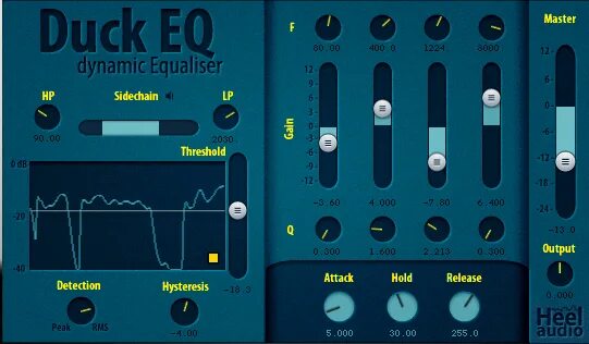 Sidechain VST Plugins. International Dynamic Equalizer Sound. Mastering 400