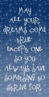 May wish
