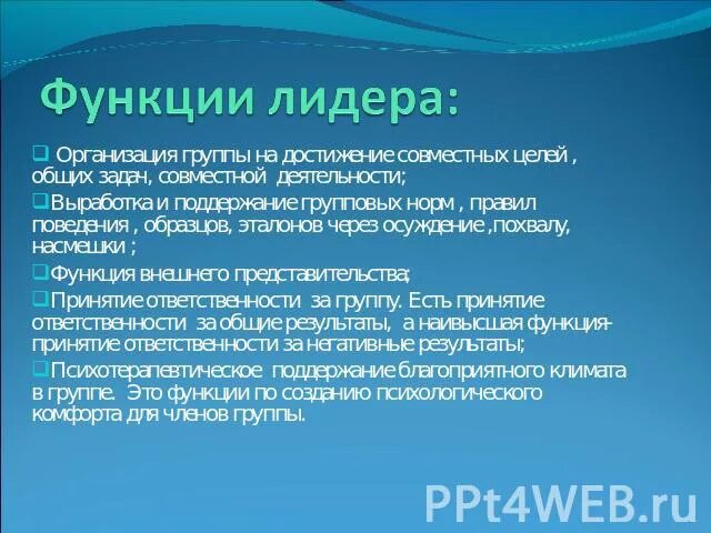 Функции лидера организация. Функции лидера. Обязанности лидера малой группы на предприятии. Функции лидера класса. Почему я Лидер своими словами.