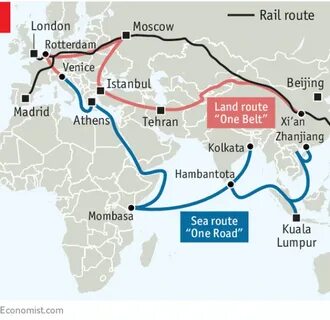 Route moscow
