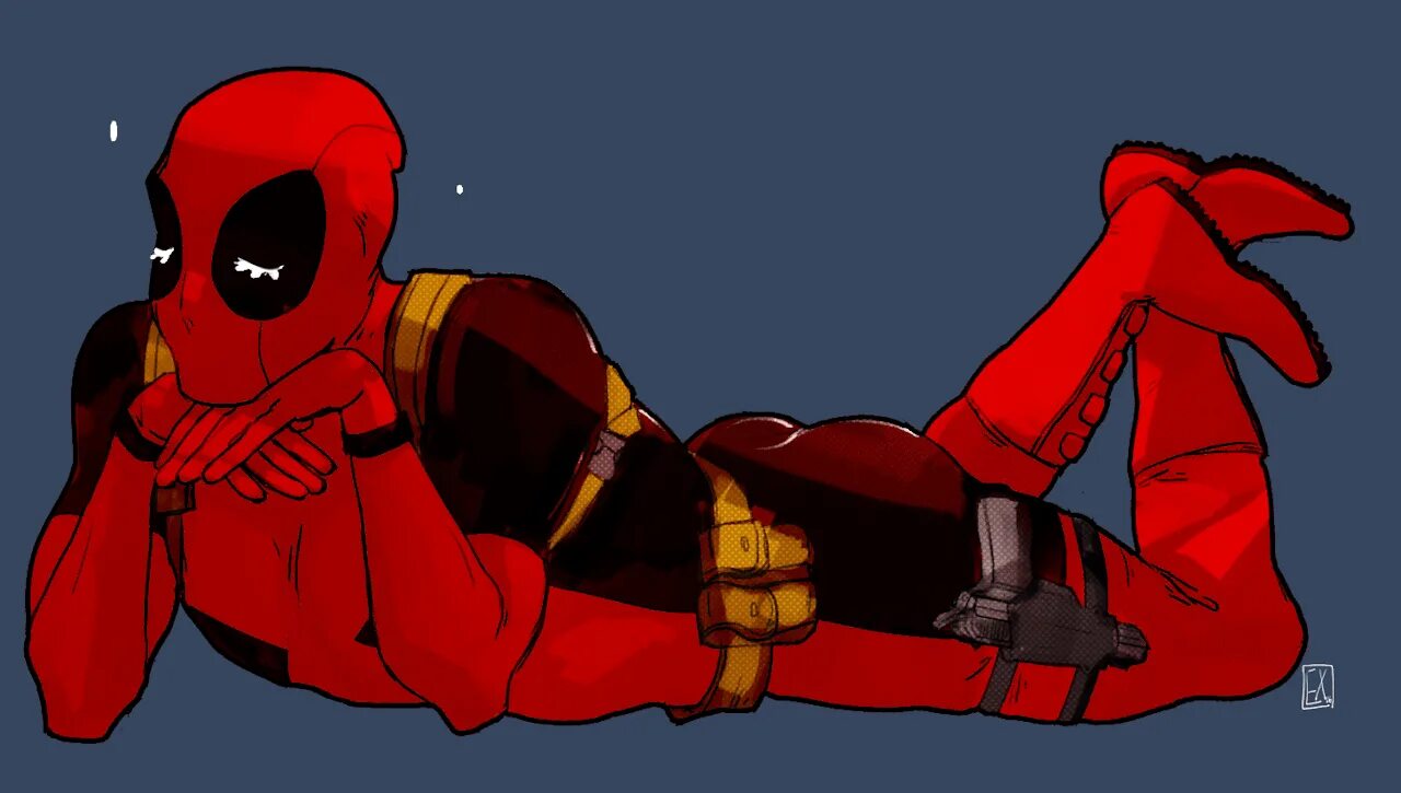 Deadpool and kingpin animation