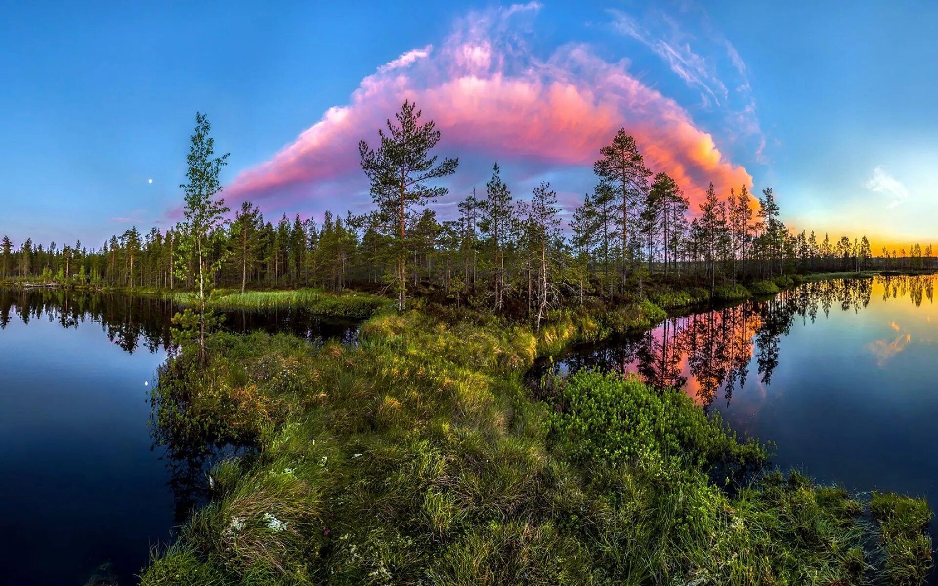 Первозданная вода. Озеро каркунлампи Карелия. Пуровский район природа.