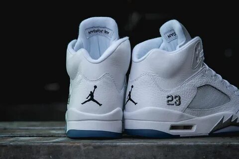 Jordan 5 white