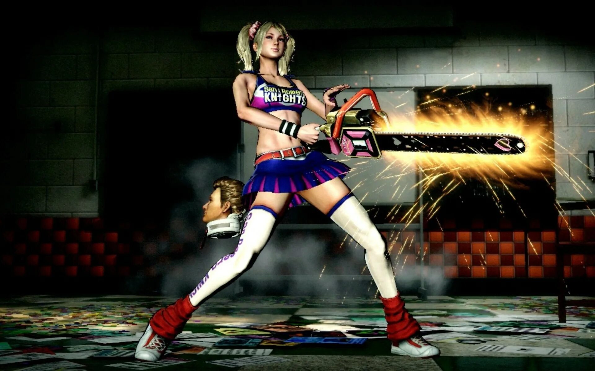 Lollipop Chainsaw обои. Игра Lollipop Chainsaw.