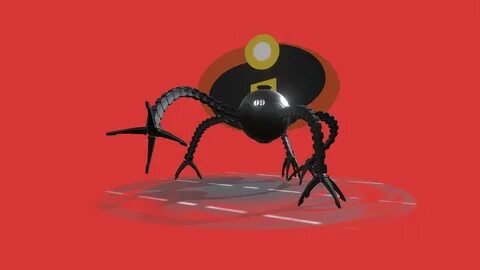 Omnidroid - The Incredibles - 3D model by Lorenzo Mugianesi (@lorenzo.