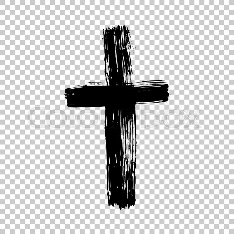 Crosses through