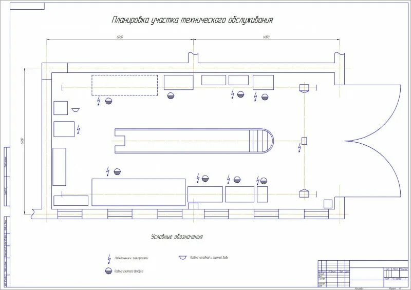 Организация ремонтного участка. Схема ремонтной зоны грузового. План пункта технического обслуживания тракторов. Планировочный чертеж зоны тр для грузовых.