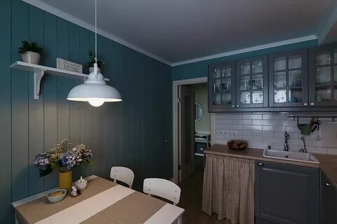 Покрасить кухню в серый цвет