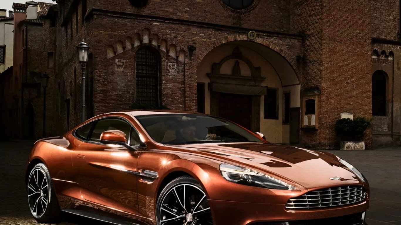 European luxury cars. Aston Martin Vanquish 2012. Автомобиль Астин Марти.