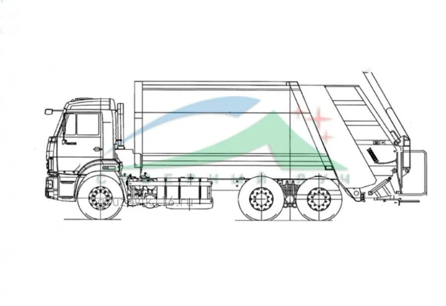 МКЗ 7017 а2 мусоровоз. КАМАЗ 65115 мусоровоз габариты. Габариты мусоровоза на базе КАМАЗ 65115. МКЗ 7017 к3.