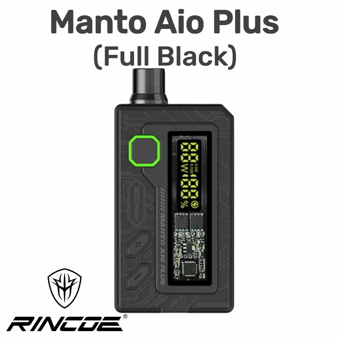 Aio тип. Rincoe manto aio plus 80w. manto aio 80w plus. набор rincoe manto aio plus 80w pod kit. rincoe manto aio 80w kit.
