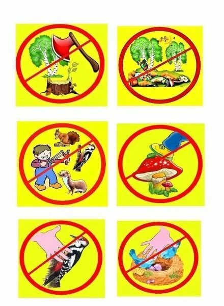 Правила поведения знаки для детей. Запрещающие знаки в природе. Экологические знаки для детей. Знаки охраны природы. Знаки природы для дошкольников.