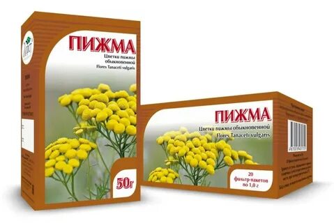 Пижмы обыкновенной цветки входят в состав сбора