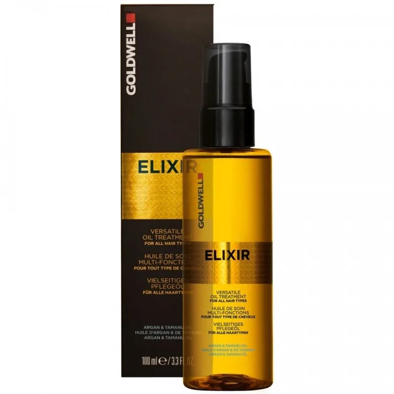 Elixir oil. Масло для волос хаир оил. масло голдвелл эликсир. goldwell elixir oil treatment - масло-уход для всех типов волос 100 мл. treatment oil 150мл.