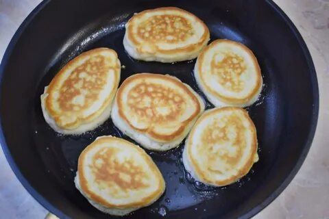 Оладьи на муке без дрожжей