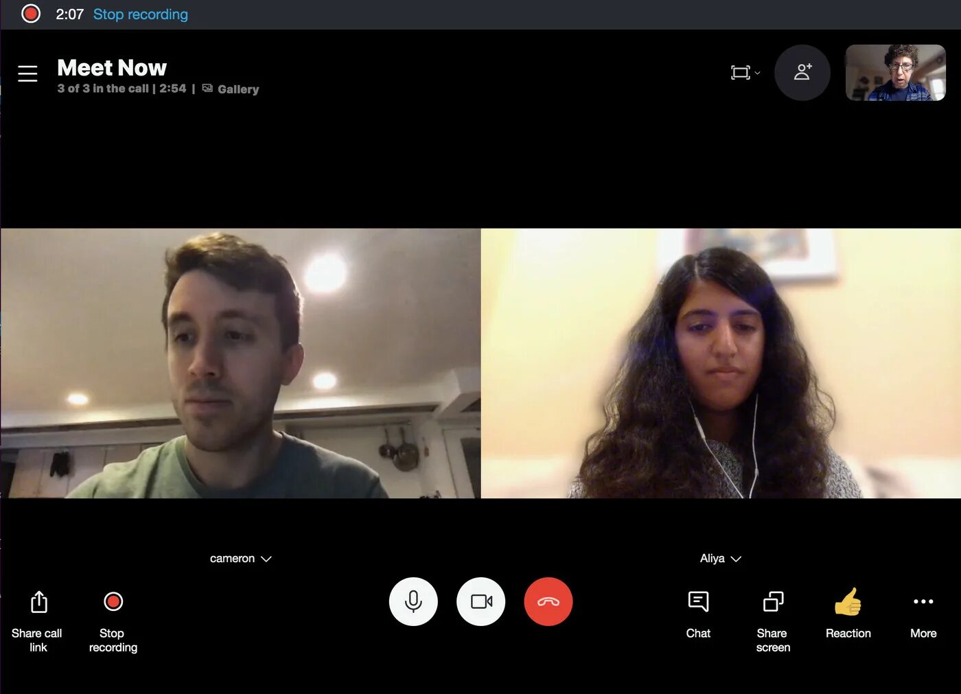 Can video call