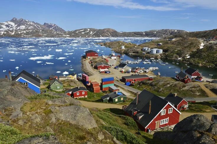 Beautiful Tasiilaq, Greenland Express Photos Greenland travel, Places to visit, 