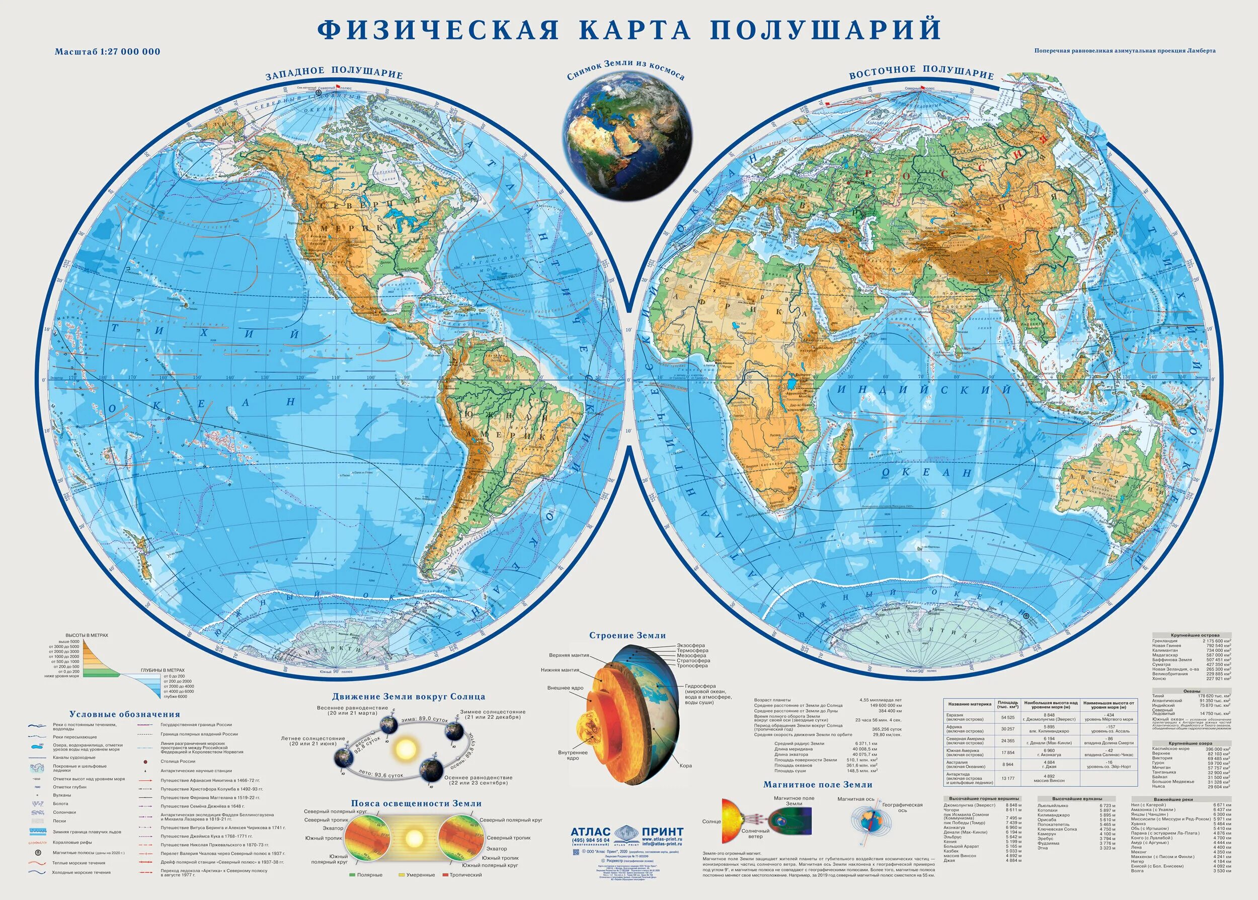 Атлас физическая карта полушарий. Атлас Западного полушария. Атлас 6 класс география карта полушарий.