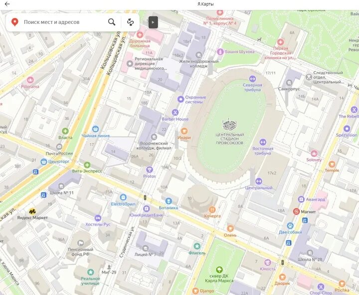 Карта стадиона профсоюзов Воронеж. Центральный стадион Екатеринбург парковка. Вокзал Воронеж 1 парковка. Стадион в Воронеже расположение.
