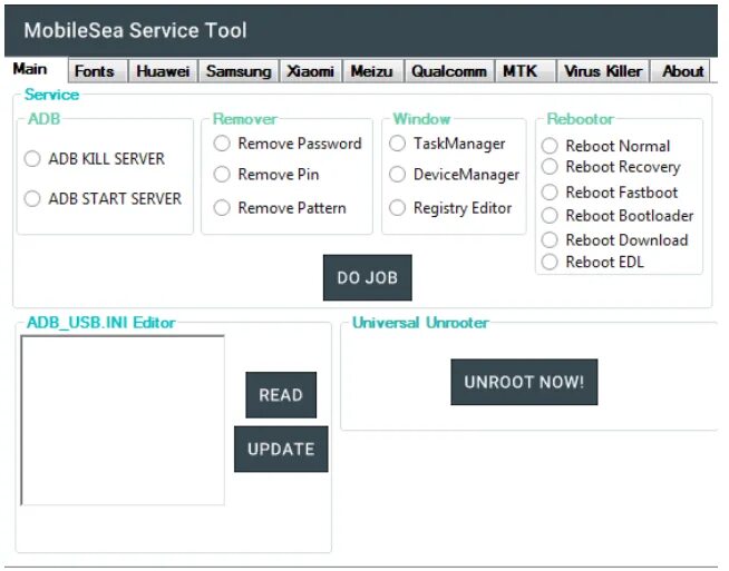Adb start server