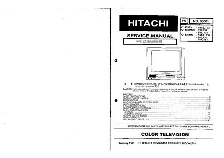 Ремонт телевизоров hitachi