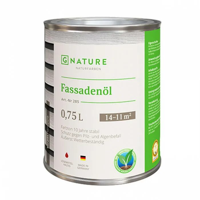 Масло воск для дерева для наружных. Gnature 285 fassadenöl. защитное грунт-масло 870 schutz grund-öl. масло-воск gnature 471 bienenwachslasur. gnature 245 hartöl.