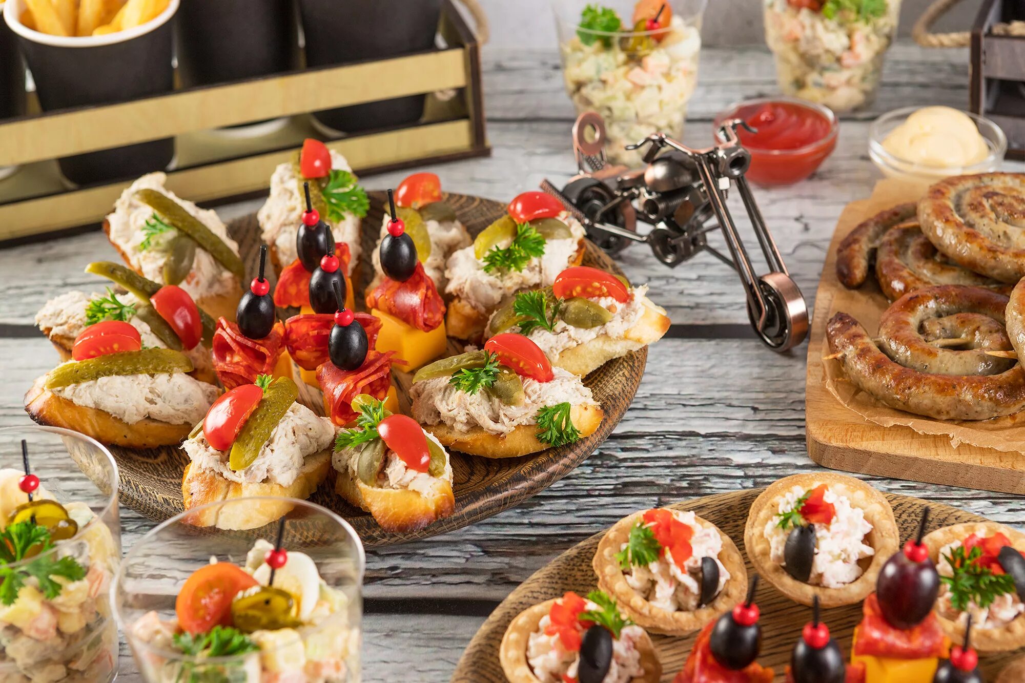 Закуски профессиональные