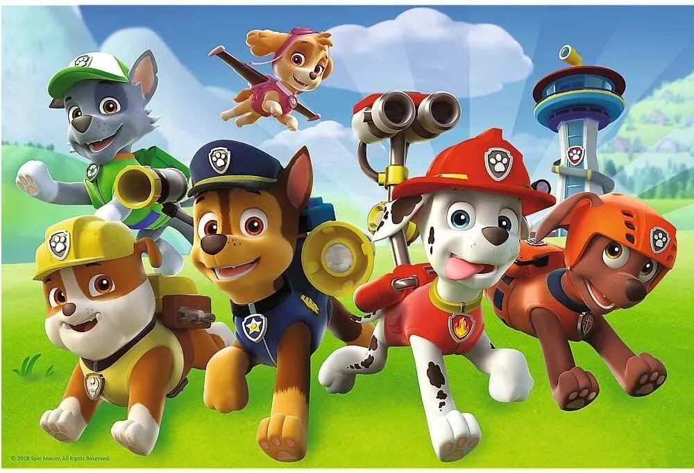 Щенячий 12. Paw patrol. команда щенячий патруль. пазлы щенячий патруль trefl. пазлы &quot;щенячий патруль&quot; 35.