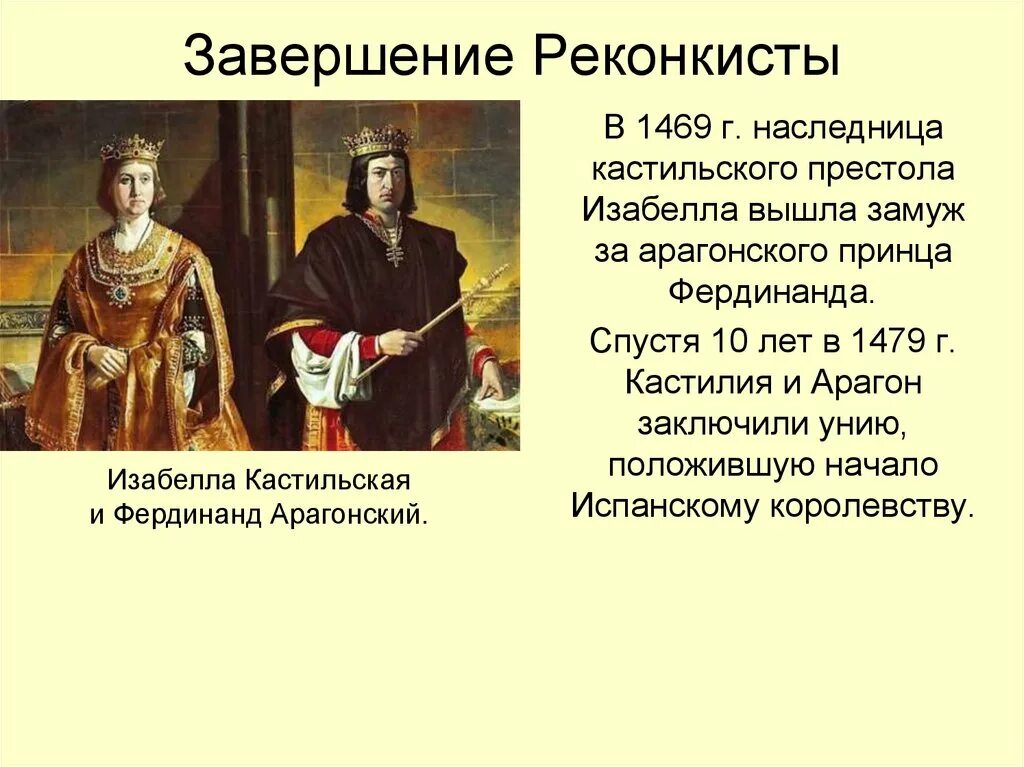 Итоги Реконкисты на Пиренейском полуострове 6 класс. Реконкиста в Испании 6 класс.