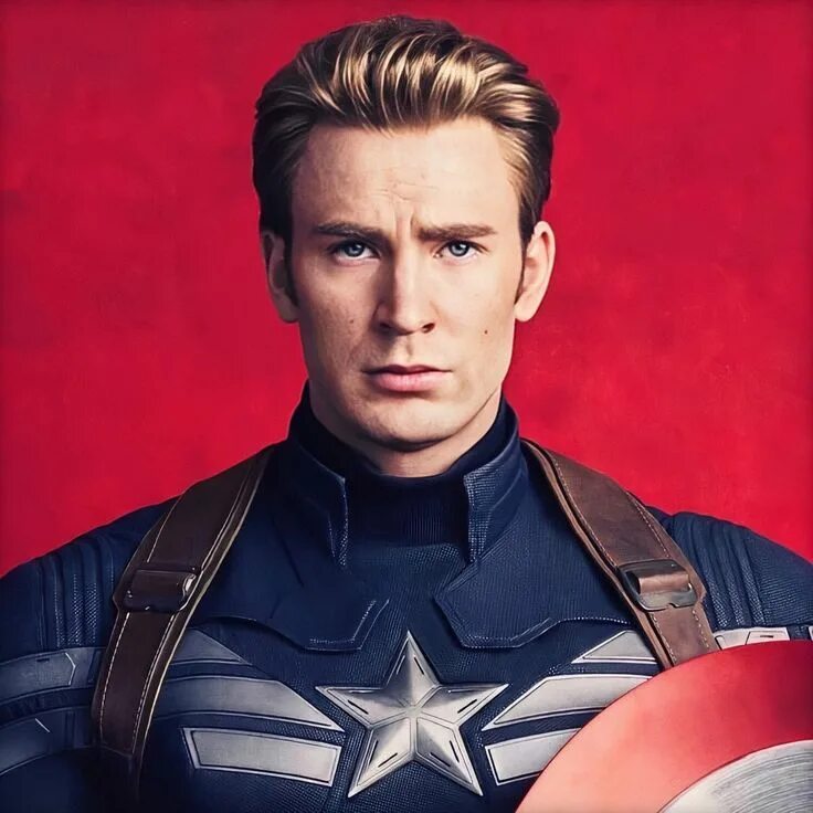 Капитан Америка Стив Роджерс.